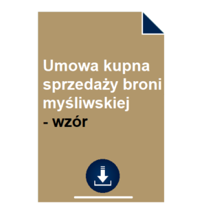 umowa-kupna-sprzedazy-broni-mysliwskiej-wzor