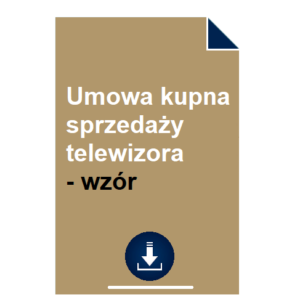 umowa-kupna-sprzedazy-telewizora-wzor
