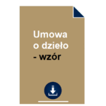 umowa-o-dzielo-wzor