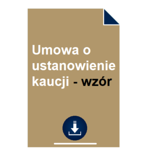umowa-o-ustanowienie-kaucji-wzor