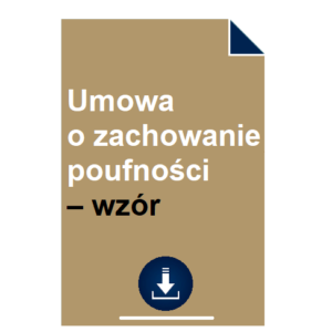 umowa-o-zachowanie-poufnosci-wzor