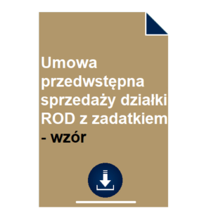 umowa-przedwstepna-sprzedazy-dzialki-rod-z-zadatkiem-wzor