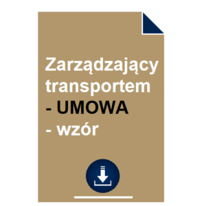 zarzadzajacy-transportem-umowa-wzor