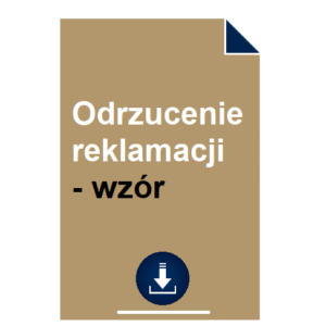 odrzucenie-reklamacji-wzor-pdf-doc-przyklad