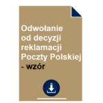 odwolanie-od-decyzji-reklamacji-poczty-polskiej-wzor