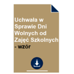 uchwala-w-sprawie-dni-wolnych-od-zajec-szkolnych-wzor