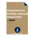 uzasadnienie-trudnej-sytuacji-finansowej-wzor-przyklad