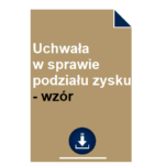 uchwala-w-sprawie-podzialu-zysku-wzor