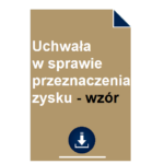 uchwala-w-sprawie-przeznaczenia-zysku-wzor