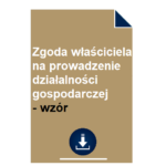 zgoda-wlasciciela-na-prowadzenie-dzialalnosci-gospodarczej-wzor