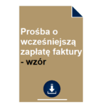 prosba-o-wczesniejsza-zaplate-faktury-wzor