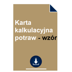 karta-kalkulacyjna-potraw-wzor