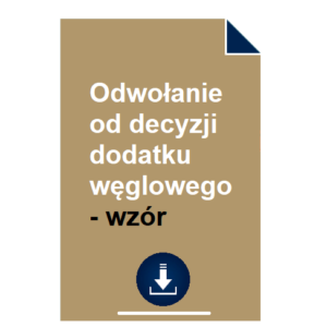 odwolanie-od-decyzji-dodatku-weglowego-wzor