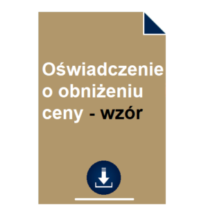 oswiadczenie-o-obnizeniu-ceny-wzor