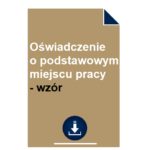 oswiadczenie-o-podstawowym-miejscu-pracy-wzor