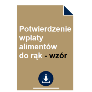 potwierdzenie-wplaty-alimentow-do-rak-wzor