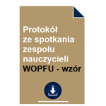protokol-ze-spotkania-zespolu-nauczycieli-wopfu-wzor