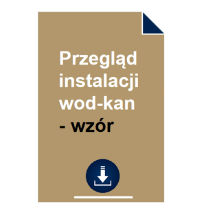 przeglad-instalacji-wod-kan-wzor