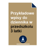 przykladowe-wpisy-do-dziennika-w-przedszkolu-3-latki
