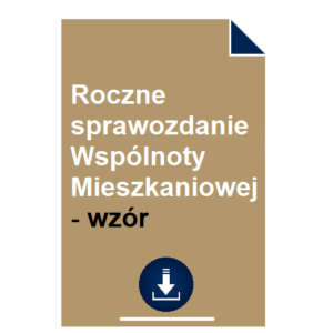 roczne-sprawozdanie-wspolnoty-mieszkaniowej-wzor