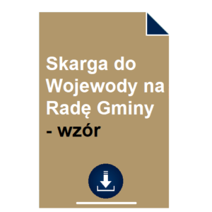 skarga-do-wojewody-na-rade-gminy-wzor