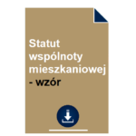 statut-wspolnoty-mieszkaniowej-wzor-pdf-doc-przyklad
