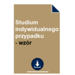 studium-indywidualnego-przypadku-wzor