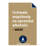 uchwala-wspolnoty-na-sprzedaz-alkoholu-wzor