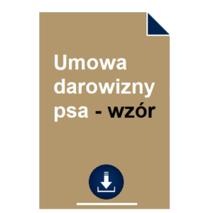 umowa-darowizny-psa-wzor