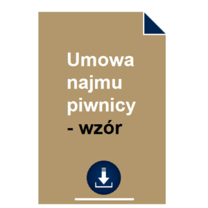 umowa-najmu-piwnicy-wzor