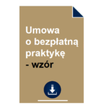 umowa-o-bezplatna-praktyke-wzor
