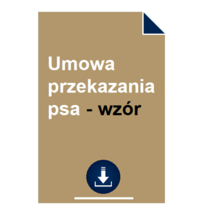 umowa-przekazania-psa-wzor