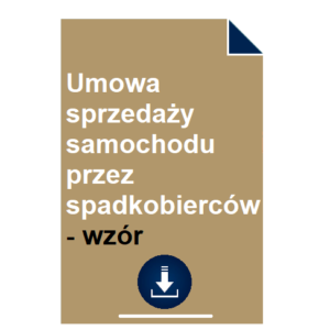 umowa-sprzedazy-samochodu-przez-spadkobiercow-wzor