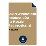 usprawiedliwienie-nieobecnosci-na-radzie-pedagogicznej-wzor