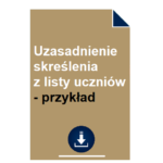 uzasadnienie-skreslenia-z-listy-uczniow-przyklad
