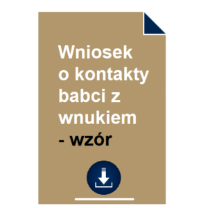 wniosek-o-kontakty-babci-z-wnukiem-wzor