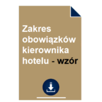 zakres-obowiazkow-kierownika-hotelu-wzor