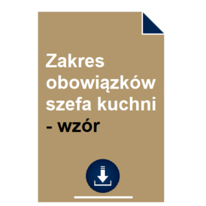 zakres-obowiazkow-szefa-kuchni-wzor