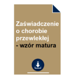zaswiadczenie-o-chorobie-przewleklej-wzor-matura