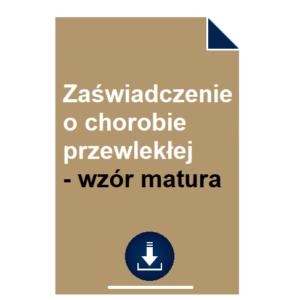 zaswiadczenie-o-chorobie-przewleklej-wzor-matura