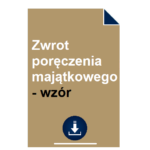zwrot-poreczenia-majatkowego-wzor