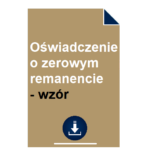 oswiadczenie-o-zerowym-remanencie-wzor