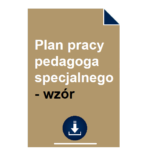 plan-pracy-pedagoga-specjalnego-wzor